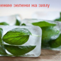Сохранение зелени
