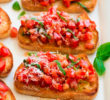 Легкий рецепт итальянской закуски Брускетты